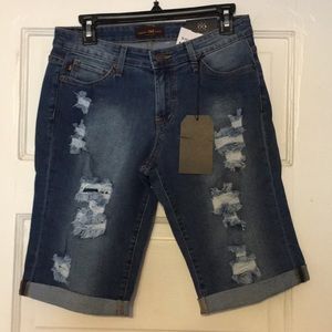 Distressed Shorts